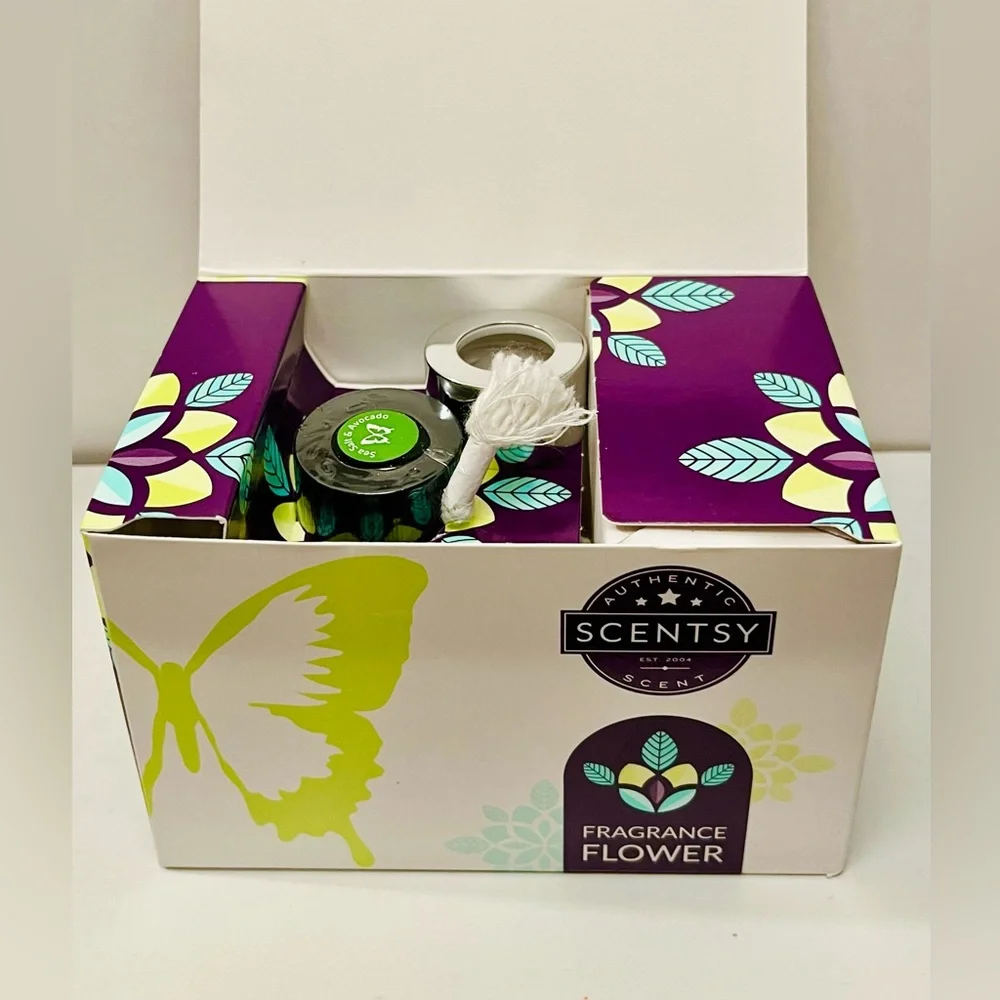 Scentsy Scent Flower - Sea Salt & Avocado Retired